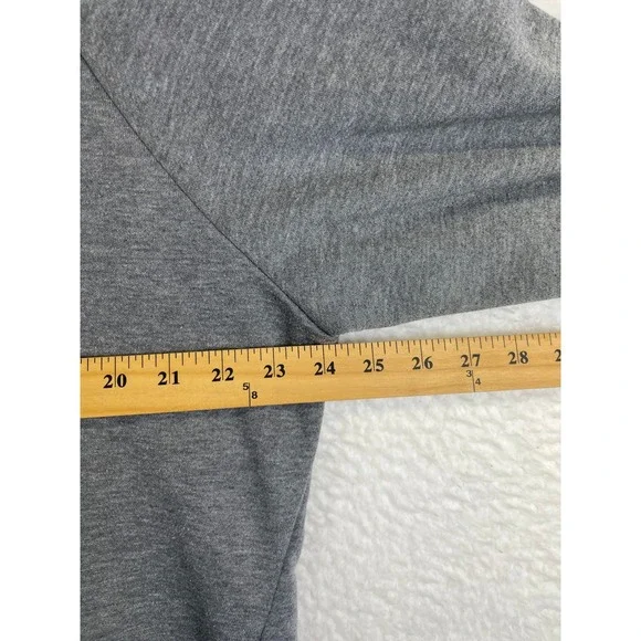 Nike Men's Size XL Gray Dri-FIT Pullover Hoodie Swoosh Activewear Sweatshirt - Picture 3 of 13